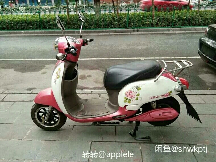绿源电动车急转，实物图，超级静音电机，液晶...