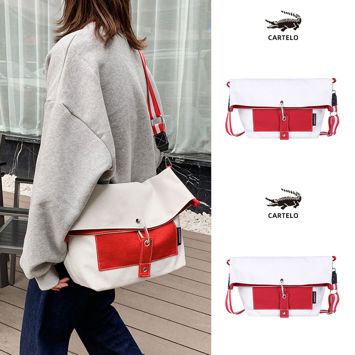 夏天夏季包包女包2021新款潮大容量日系帆...