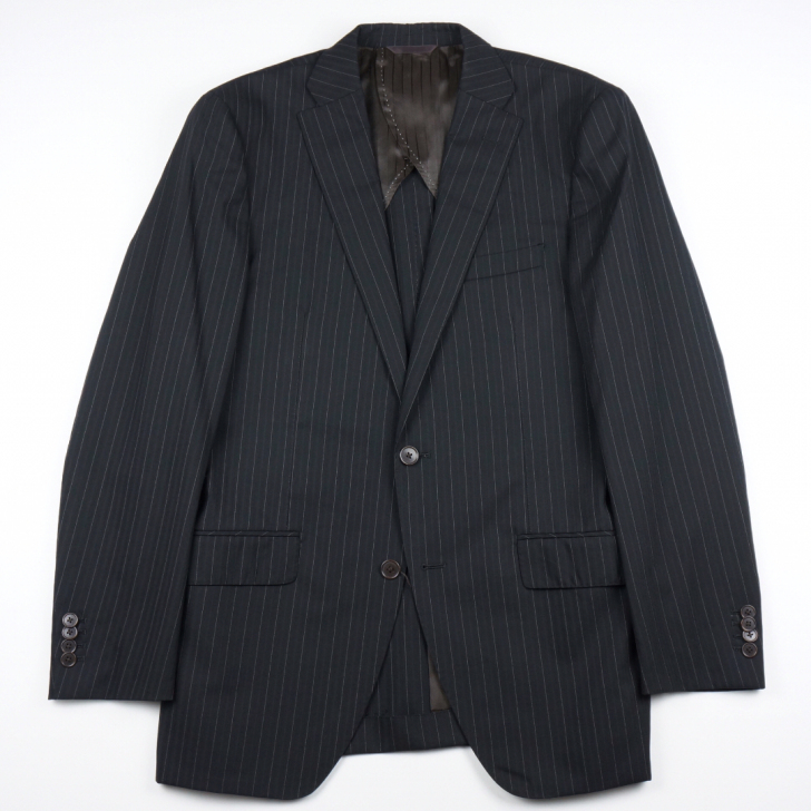 vintage西装日本潮牌中古羊毛男西服修...