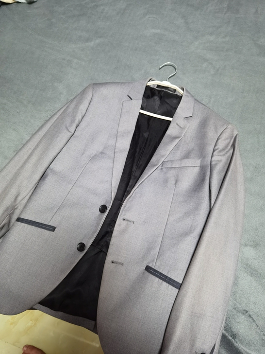 男士西装外套灰色m码