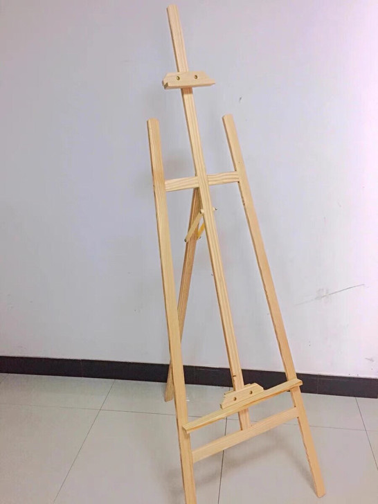 原木色画架