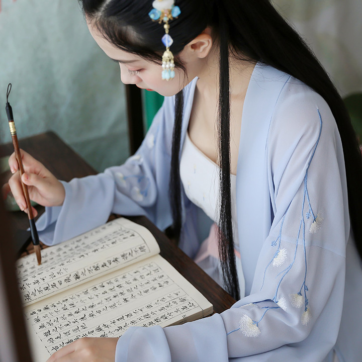 重回汉唐汉服女 旧忆原创宋制改良宋裤齐腰襦...