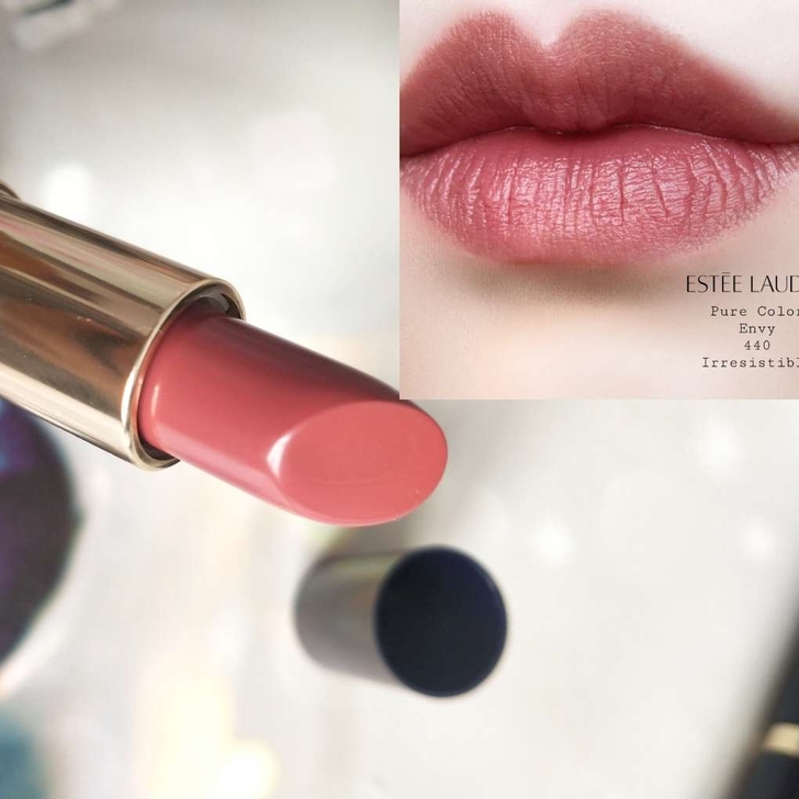 雅诗兰黛倾慕口红440香芋豆沙色，全新正装...