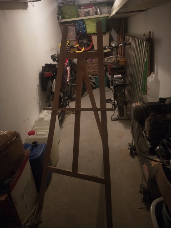 全新木制画架！用不到了，便宜出售！