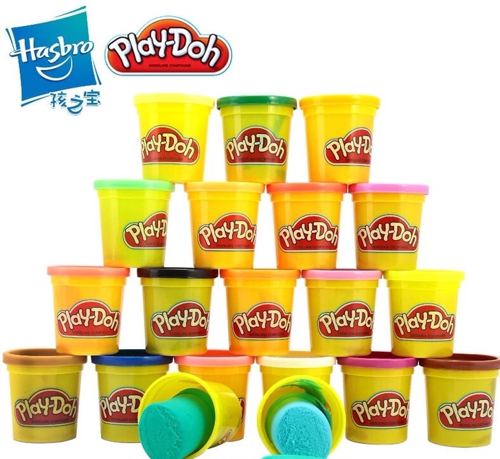 孩之宝橡皮泥 培乐多 20个颜色
