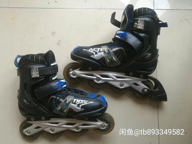 动感单排溜冰鞋滑冰鞋轮滑鞋
