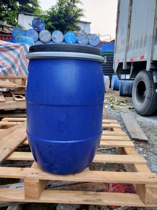 50升大盖法兰桶，里外干净，