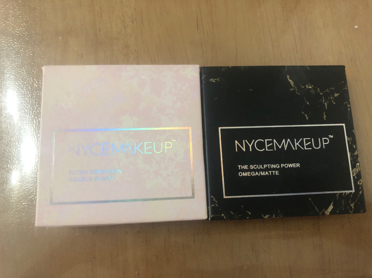 修容、高光只试用过一次。颜色不适合我的肤色...