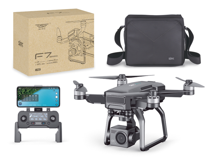 全新世季F7无人机云台版4K运动相机版本遥...