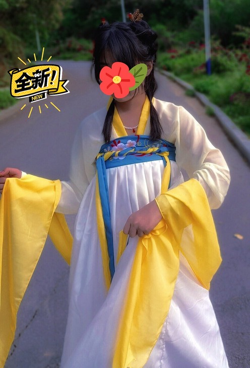 十三余汉尚华莲白菜价小众原创汉服女对襟齐胸...
