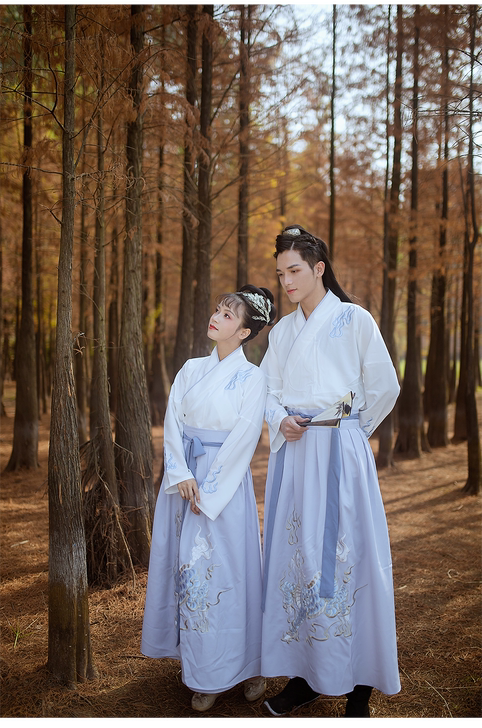 麒麟汉服男套装古风男士仙气正版原创古装情侣...