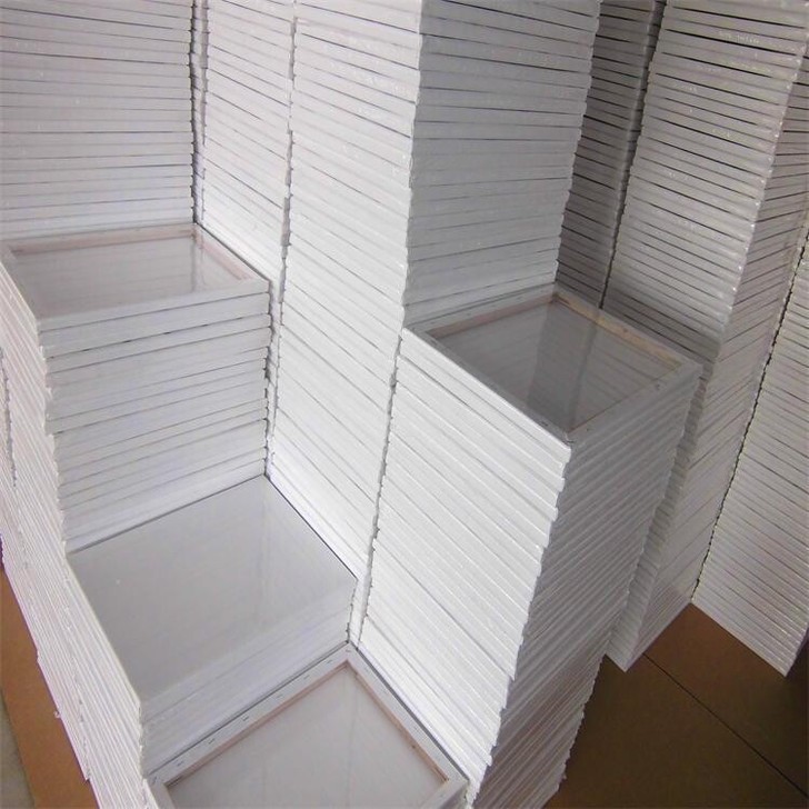 10个油画框纯棉亚麻混纺画框丙烯油画颜料油...