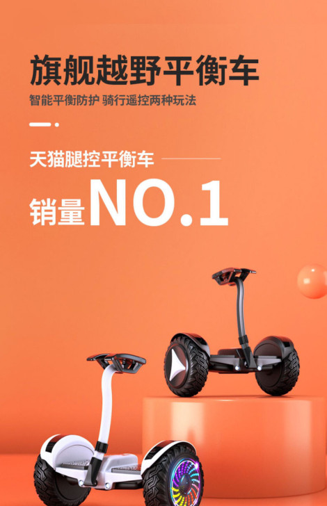 领奥官方旗舰店新款电动平衡车腿控成年智能儿...