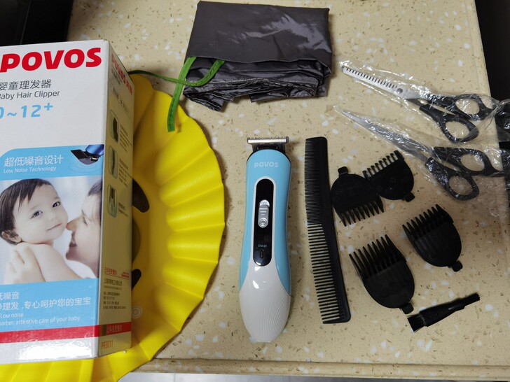 奔腾充电式婴童理发器，送全新理发布+剪刀*...
