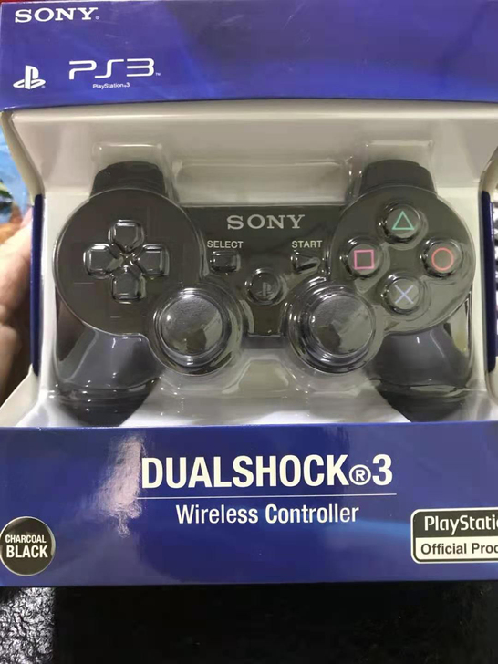 全新ps3手柄带六轴双震动带包装送原装充电...