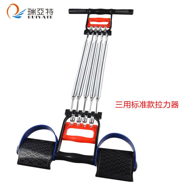 拉力器扩胸器男仰卧起坐拉力绳弹簧臂力器多功...