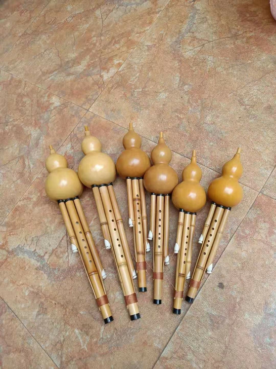 7孔,9孔葫芦丝,巴乌生产厂家,有紫竹。金...