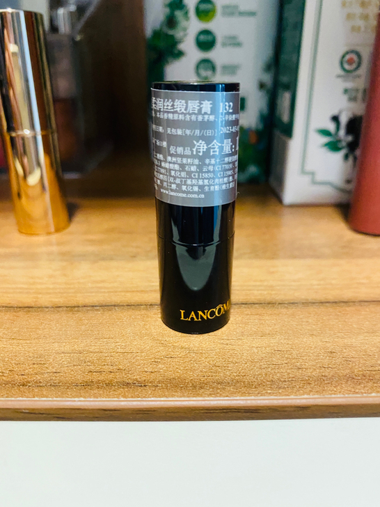 兰蔻132迷你口红，官网赠送，正红色，全新...