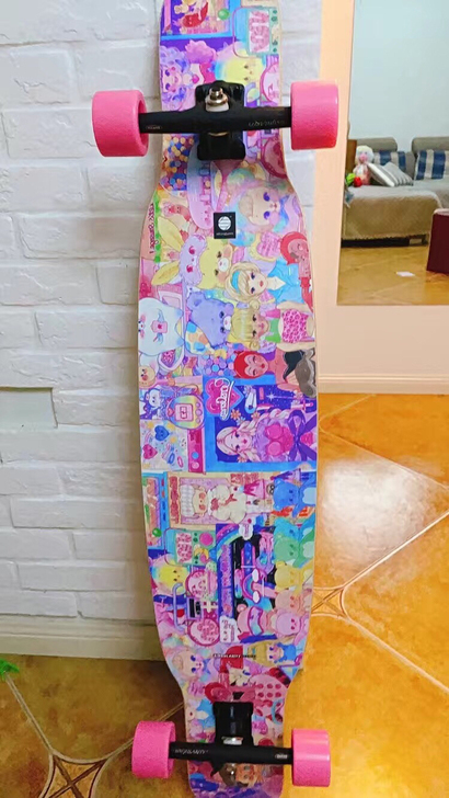 与长板奇点娃娃墙甜品世界专业舞板平花板入门...