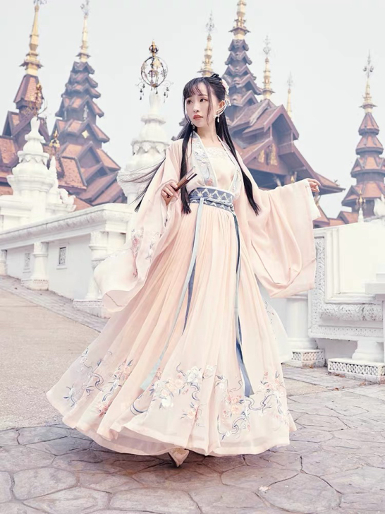 【正品100%】【大全套四件】十三余汉服女...