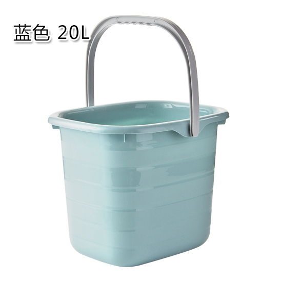 华瑞 塑料水桶 2个,一个红,一个蓝