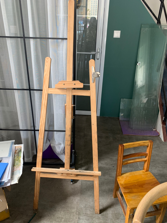 因画室不干了，画架画板便宜处理，画架17一...