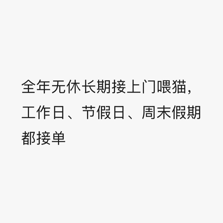 【南京浦口区江浦街道附近春节上门喂猫猫咪上...