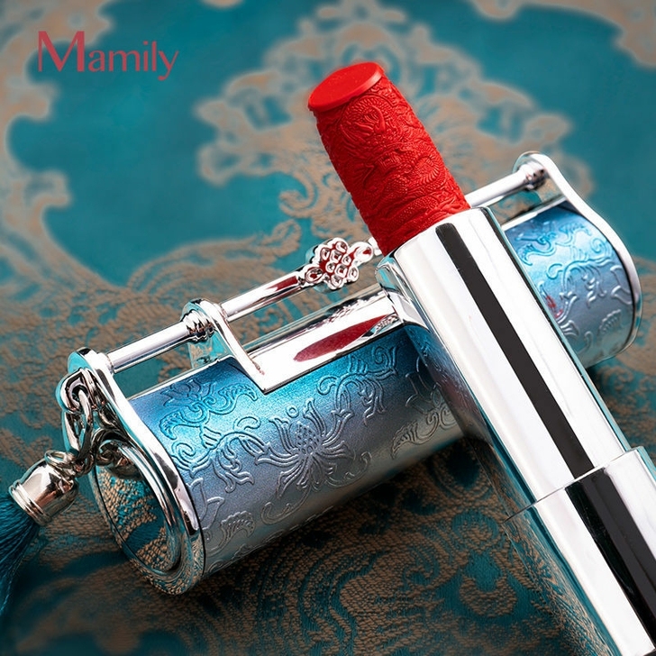苹果香蕉~全新Mamily同心锁口红  浮...
