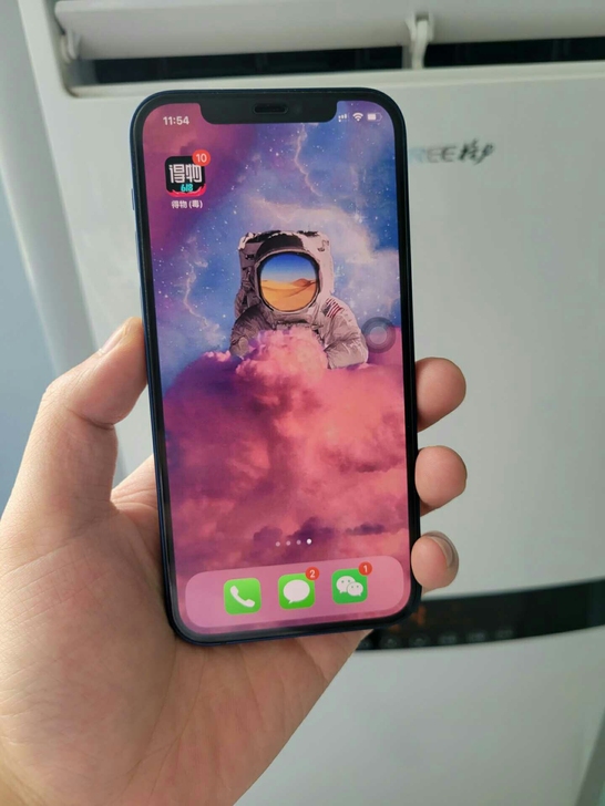 苹果12 蓝色 自用手机 128 G 使用...