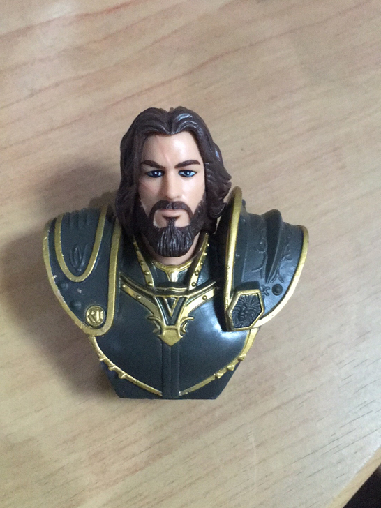 玩偶，魔兽世界，洛萨胸像，两个，其中一个有...