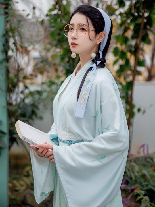 重回汉唐    重回汉唐竹锁烟原创汉服女夏...