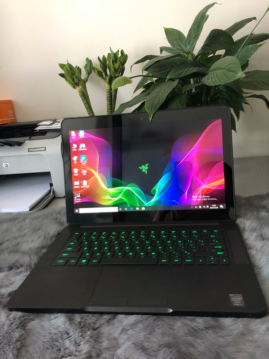 雷蛇超薄游戏笔记本电脑14寸，i7-470...