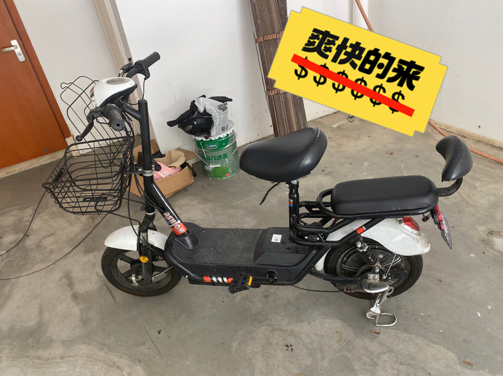 清水湾上海永久电动车，长续航版本，送2个头盔