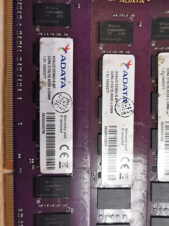拆机威刚8g2133 ddr4 台式机电脑...