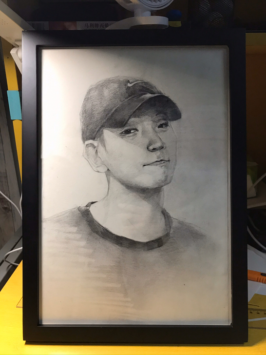 手绘作品定制，手绘手绘！素描，水粉，油画，...