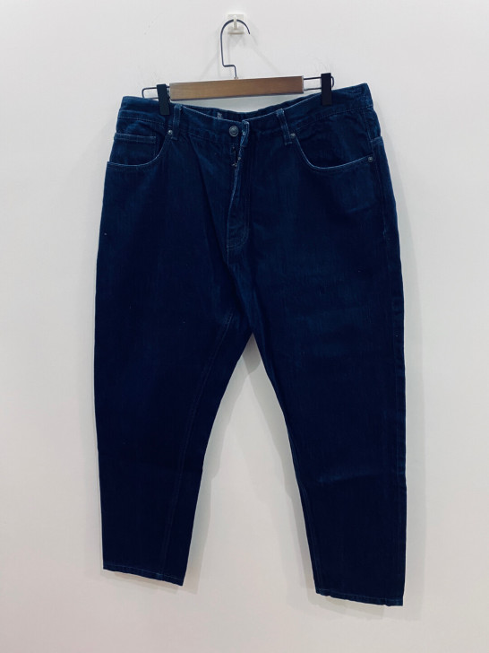 原创潮牌，深蓝色锥形重磅牛仔裤，尺码xl，...