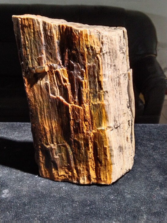 树化玉原石一块，天然原石，重三斤，尺寸15...