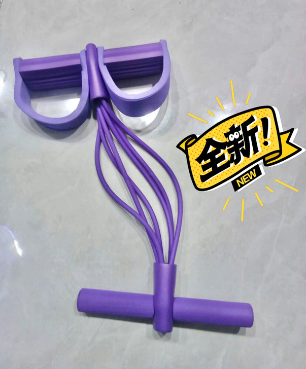 品名：【瘦肚健身器】六管脚蹬拉力器仰卧起坐...