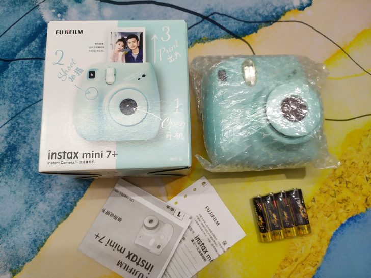 富士拍立得相机mini7+蓝色 mini7...