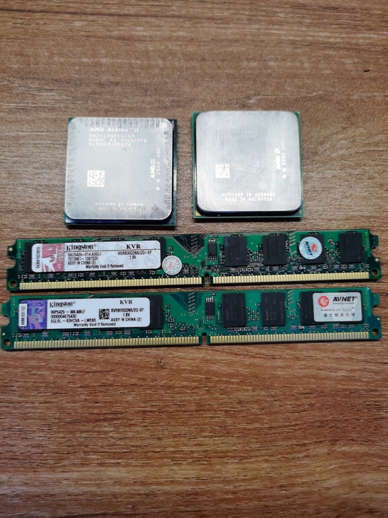 闲置amd640一个，amd3600一个，...