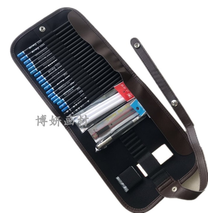 包邮大卫高级素描铅笔2H-EE特浓14B绘...