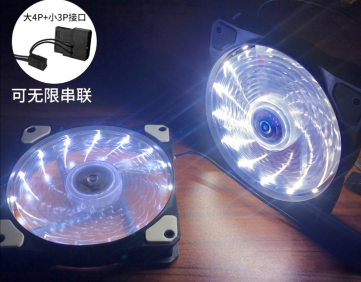 全新发光风扇，买回来基本没用过，闲置了10...