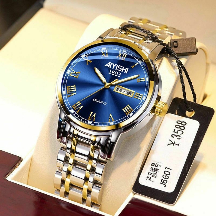 【批量处理】全新瑞士全自动机芯手表男士日历...