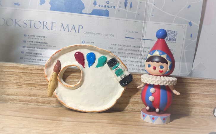 水彩调色盘手作