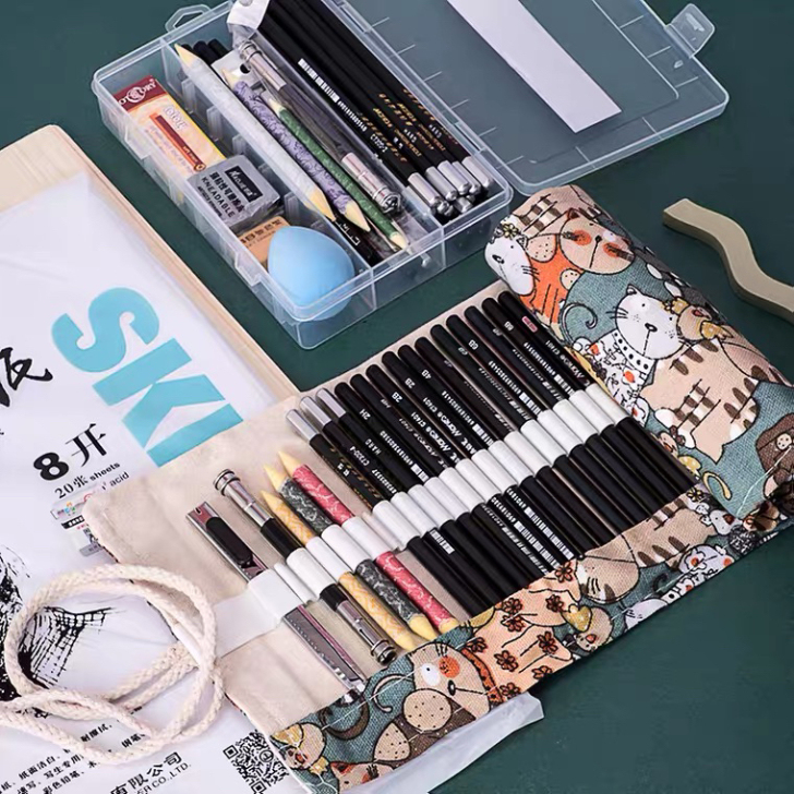 美术用品马利铅笔素描套装画画工具套装 初学...