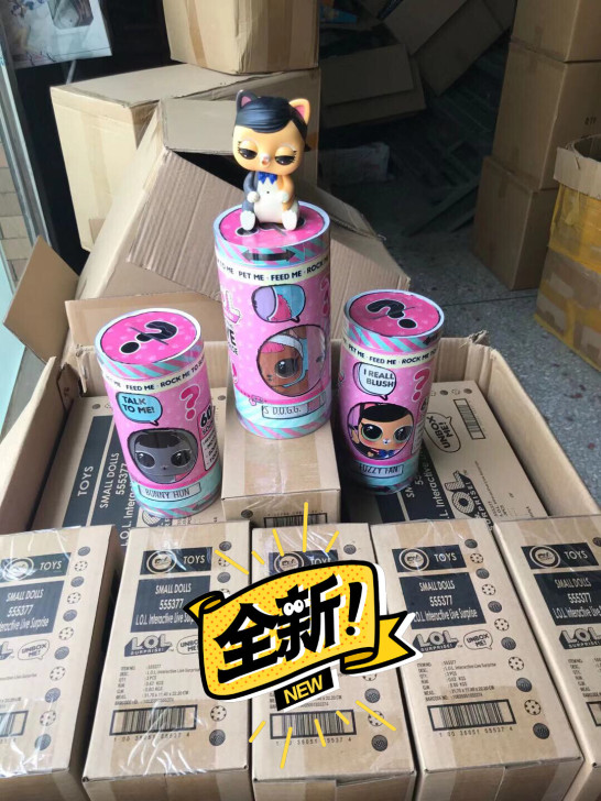 全新正品,美国LOL惊喜娃娃电子互动宠物盲...