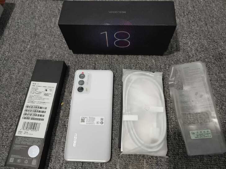 准新机/魅族18 12+256GB 踏雪 ...