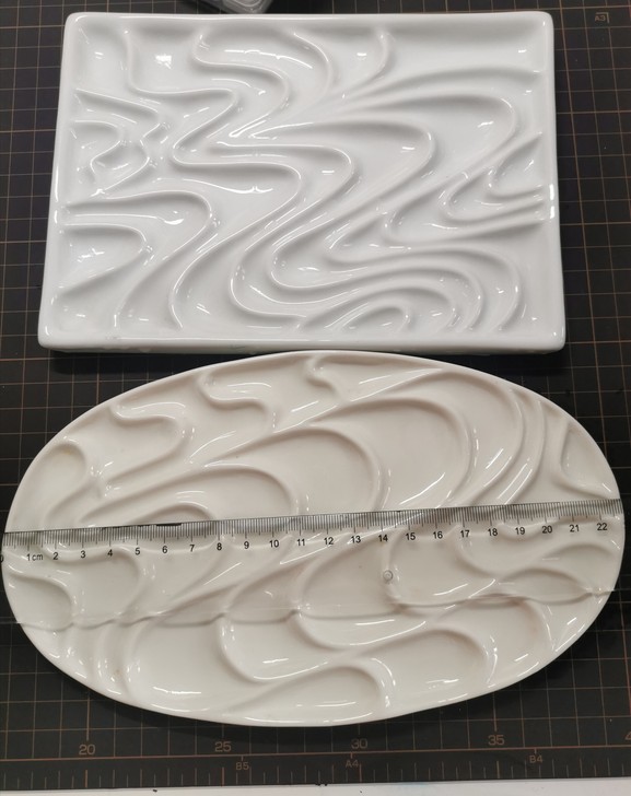 陶瓷调色盘   水彩调色盘 不包邮