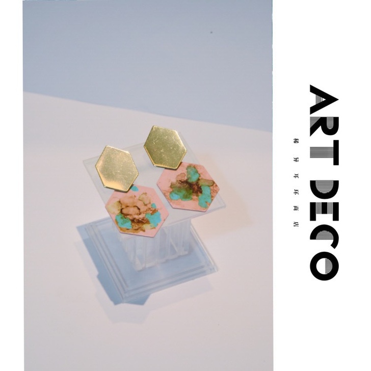 ArtDeco 必入！艺术系手工上色油画感...