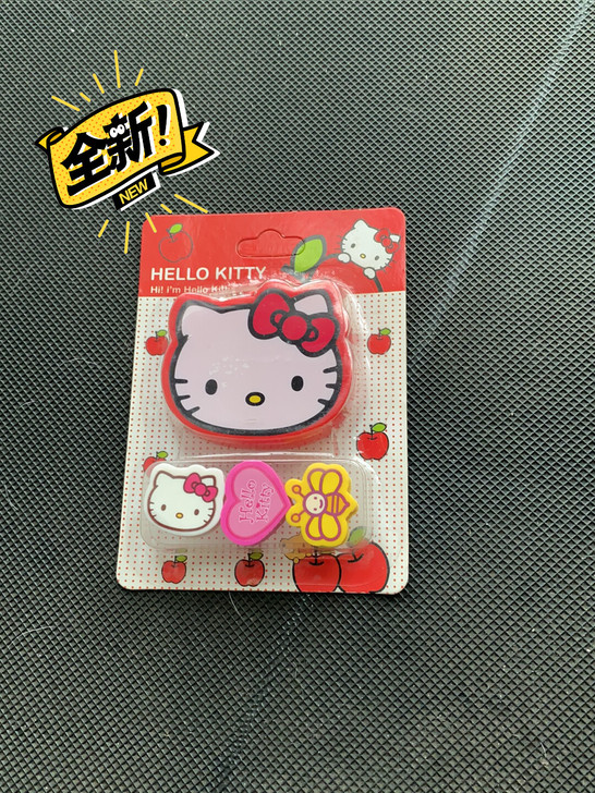 卡通儿童橡皮套盒